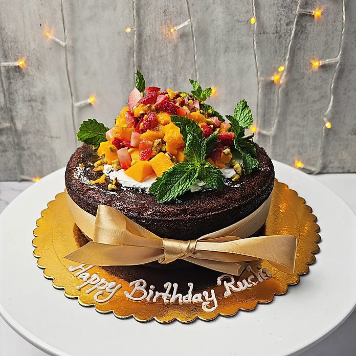 Naked Mango Cake (No Mangoes on top)