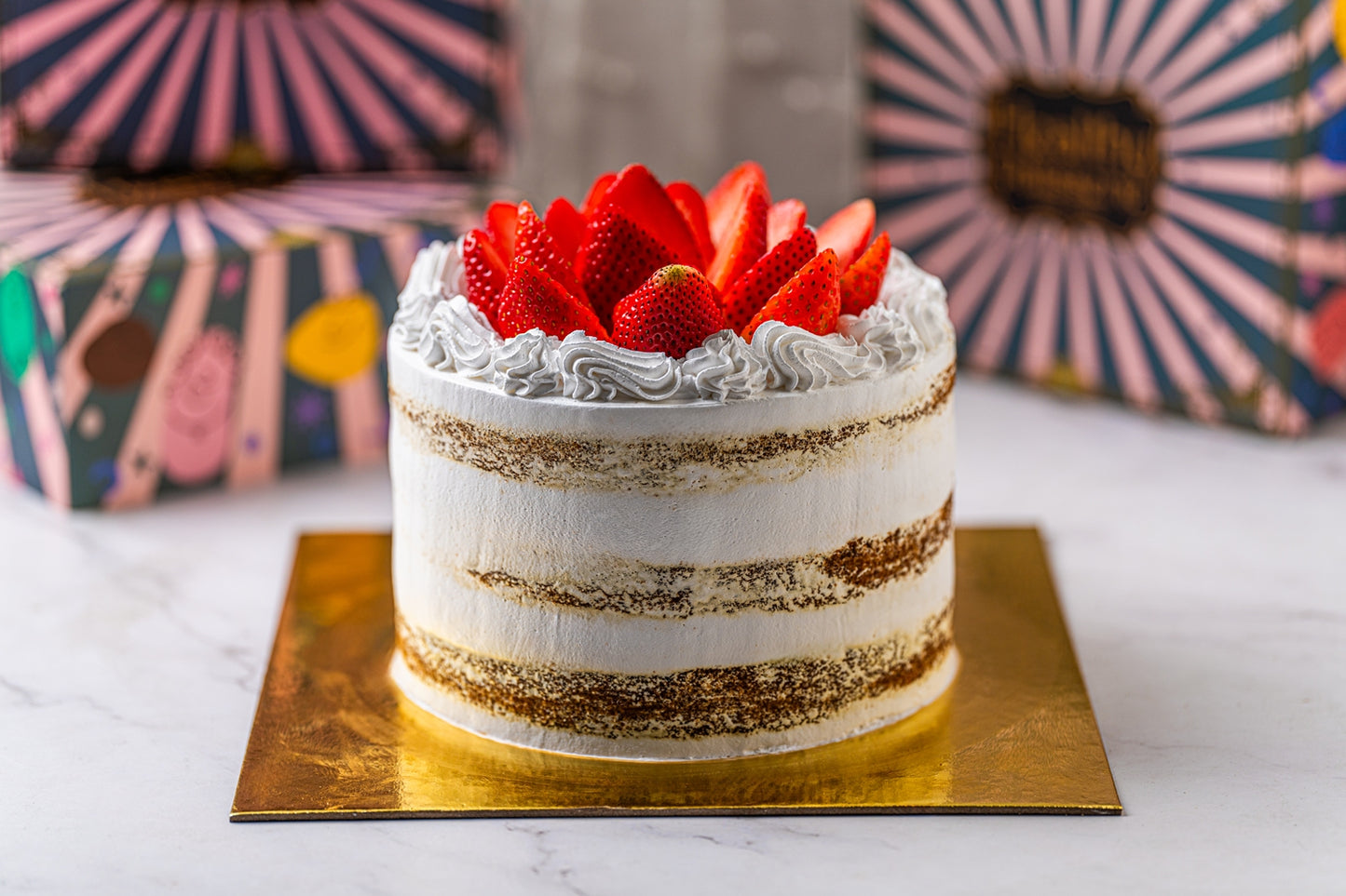 Vanilla Naked cake