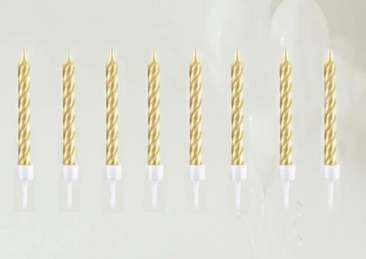 Gold Candles (Pack)