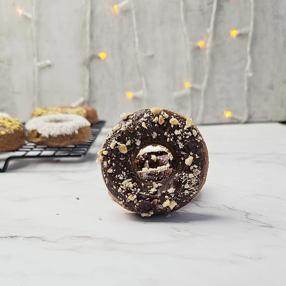 Chocolate Hazelnut Donuts (Pack of 6)